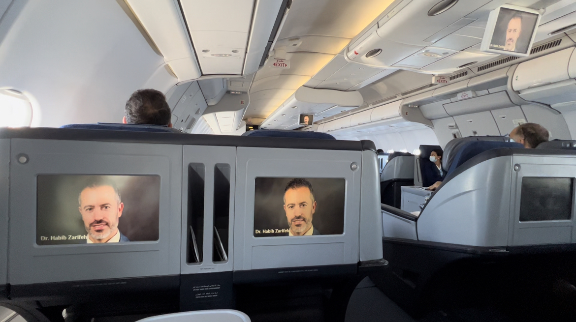 Middle East Airlines campaign — fly to Beirut for One Day Implant&reg; and Hollywood Smile with Dr. Habib Zarifeh, Smile Infinity&reg;
